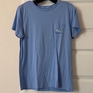 Vineyard Vines Light Blue Pocket Tee